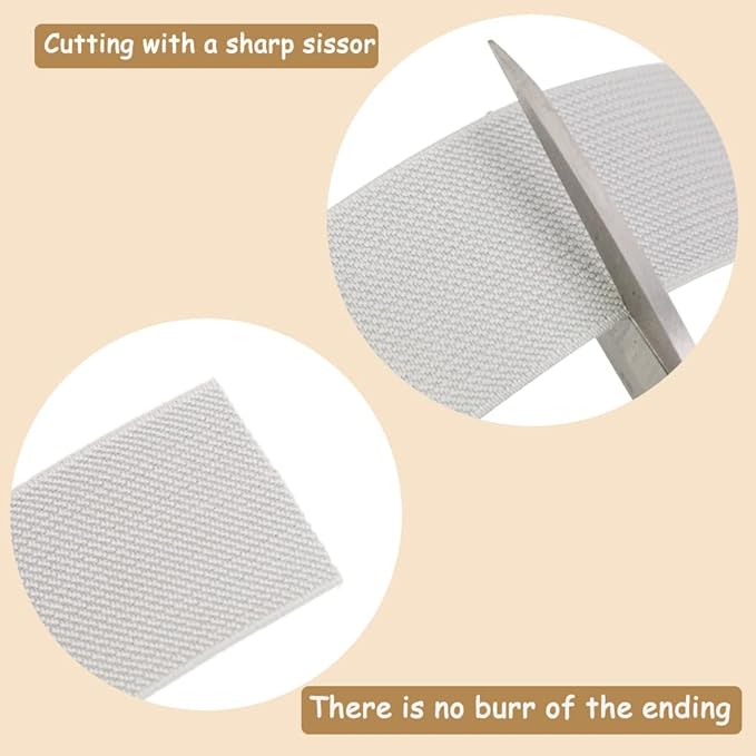 Gray Knit Elastic Band For Sewing 1-1/2 inch 10 Yards -38mm Flat Heavy Stretchy Elastic Straps Elastic Band Spool for DIY Craft-Bedspread-Clothing-Pants Waistband-Wigs-Skirts- DIY Projects