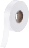 M METERXITY 1-Pack Extra Wide Single Fold Bias Tape, 1 Inch x 55 Yards Satin Bias Tape for Sewing/Seaming/Quilting/Hemming/DIY Crafts/Quilt Binding [White]