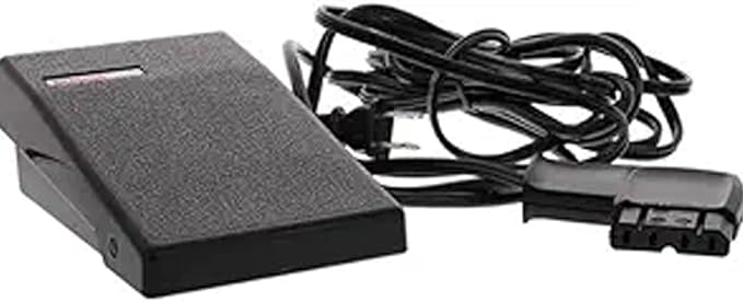 Bernina Generic Foot Control 0049307001R Type 290 +Cords for Bernina #325.290041 for 1000 1001 1004 1005 1006 1008 1010 1011 1015 801 801S 802S 803S 807 808