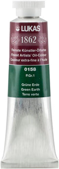 LUKAS 1862 Oil 37 ml – Professional Quality Oil Colour Green Earth Bohemian