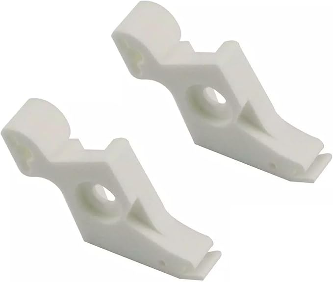 2PCS Sewing Machine Presser Foot Shank Adaptor Ankle #4124112 Compatible with Husqvarna Viking 4124112-45, 4123471-01