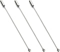 FDXGYH 2.68 Inch Stick Pin 10 Pcs Copper Brooch Safety Pins DIY Stopper End Hat Pins for Suit Tie Hat Scarf Accessories [Silver]