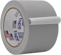 WOD GTC12 Gaffer Tape, Gray Low Gloss Finish Film, 3 inch x 60 ft. Residue Free, Non Reflective Cloth Fabric, Secure Cords, Water Resistant, Photography, Filming Backdrop, Production
