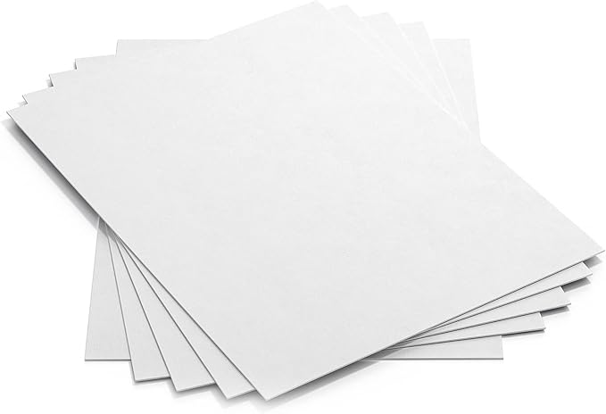 GOTIDEAL Canvases for Painting, 18x24 inch of 5 Pack, Professional Primed White Blank Flat Canvas - 100% Cotton Artist Canvas Boards for Acrylics Painting, Oil,Tempera