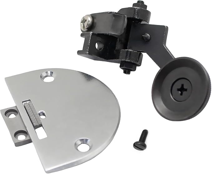 Roller Foot (Large)&Plate&Feeder #12267+12438+12436 Compatible with for Singer JUKI Sewing Machine