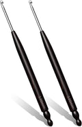 Hssugi Crochet Hooks, 2PCS 3.0mm Small Crochet Hooks for Arthritic Hands with Wooden Handle, Long Comfortable Ergonomic Crochet Needle for Beginners DIY, Experienced Crochet Lovers