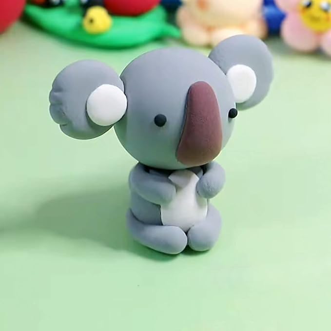 BOHS Gray Modeling Foam Clay - 1.1 Lbs, Squishy,Soft, Air Dry -for Flower Mirror,Cosplay,Fake Bake, Slime Supplies-500g