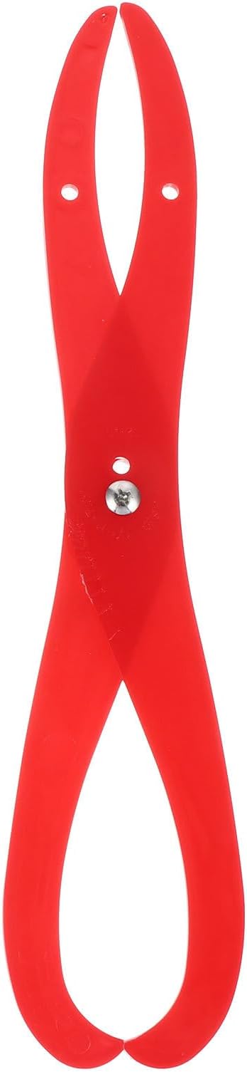 POPETPOP Clay Sculpture Measuring Tool- 6 Inch Red Clay Sculpture Plastic Tool Pottery Clay Tool Bent Leg Ceramic Carving Tool for Pottery Gauge Shaping and Carving