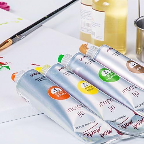 Mont Marte Oil Paint 100mls - Yellow Medium