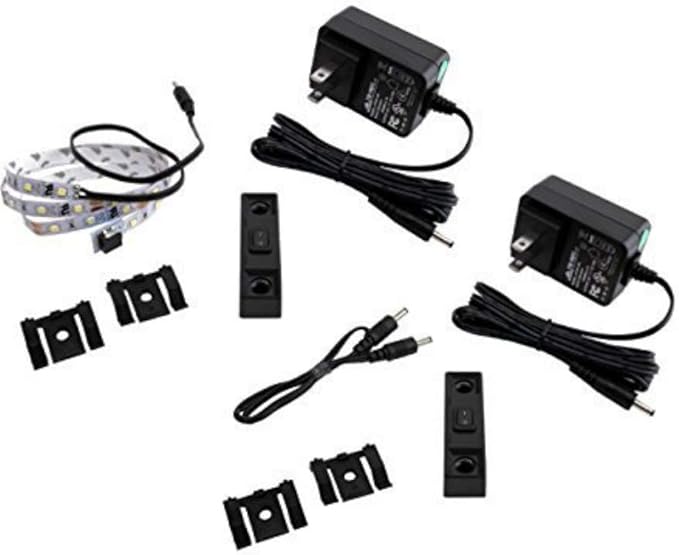 Sewing Machine LED Lighting Deluxe Kit - Includes Expansion Kit for 2 Machines Perfect for Long arm Machines
