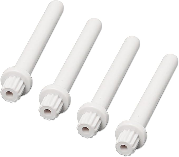 4 Pieces Sewing Machine Replacement Accessory, Replacement Parts for Sewing Machines, Sewing Machine Thread Adapter, Spool Holder for Sewing Machine, Sewing Machine Parts White