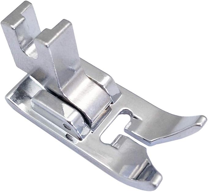YEQIN Low Shank Zig Zag Sewing Machine Presser Foot with Low Shank Adaptor- Fits All Low Shank Singer, Brother, Babylock, Viking (Husky Series), Janome, Bernina, Kenmore, White