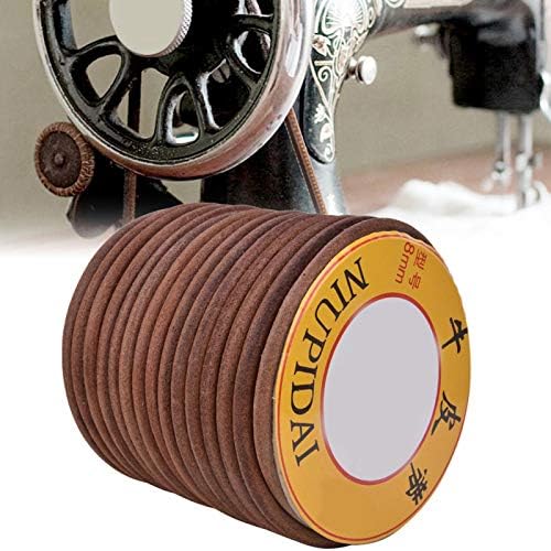 Sewing Machine Belt, Sewing Machine Leather Belts Sewing Machine Cowhide Belting Multi Function Cowhide Belts Treadle Sewing Machine Belting