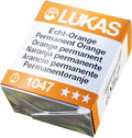 LUKAS 1862 Aquarell Artists' Watercolor Pans, Permanent Orange Half Pan - Vibrant Professional Grade Watercolor Paint - Easy-to-Wet, Intense Color, Long-lasting - Ideal for Professional Watercolorists