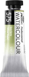PHOENIX Professional Watercolor Paint Single Tube - 0.47 Fl Oz / 14ml - Terre Verte(Yellow Shade)