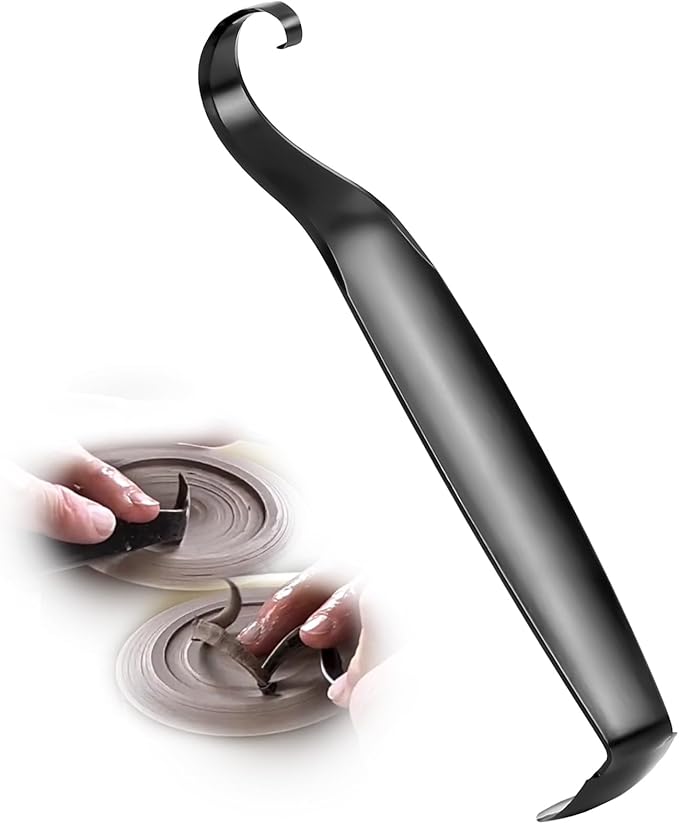 Pottery Trimming Tools, Double Ended Pottery Tool for Carving, Clay Trimming Tool Artists 2 Packs