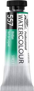 PHOENIX Professional Watercolor Paint Single Tube - 0.47 Fl Oz / 14ml - Viridian