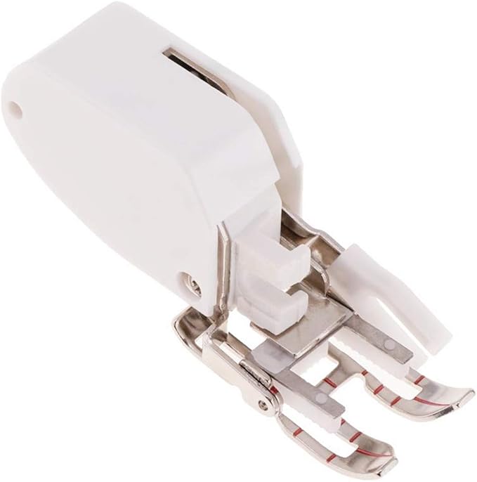 YEQIN Open Toe Walking Foot W/Guide for Quilting and Sewing - Stitch Through Multiple Layers and Match Prints - Compatible with Low-Shank Sewing Machine | Brother, Singer, Janome, Babylock & More