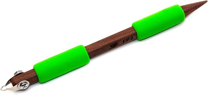The Original DiamondCore Tools: Pottery Carving Tool, Clay Sculpting, Ceramic Trimming, Sgraffito, Mishima (FP2)