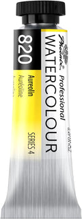 PHOENIX Professional Watercolor Paint Single Tube - 0.47 Fl Oz / 14ml - Aureolin