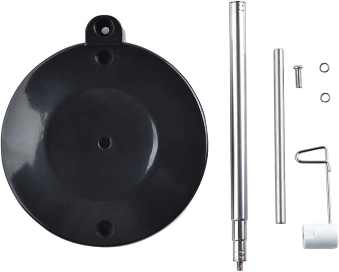 Sew Tech Adjustable Cone Thread Stand Spool Holder for Sewing Machine Embroidery Quilting Serger Machines, Single Thread Stand for Smoother Feed, Large Spool Holder with Steady Heavy Plastic Base