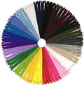 12 Inch Zippers, DOITEM 72 pcs 30cm/12 Inch Zippers for Sewing Multicolor Nylon Coil Zipper for Sewing and Crafts 24 Colors