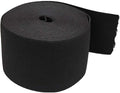 10 Meters Flat Elastic Band Rubber Band for Sewing Clothing Pants Accessories Stretch Belt Garment DIY Sewing Fabric (Black,2.36" (60mm) x 10 Meters)