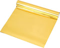 SUPERFINDINGS 1 Roll Gold Toner Reactive Foil 16.4Ftx7.7in Metallic Transfer Foil Paper Transfer Sheets for Laser Printer+Laminator DIY Craft Embossing Scrapbooking Cards Leather DIY Decoration