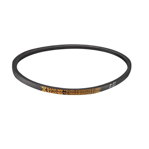 uxcell A27 Drive V-Belts 27" Inner Length 13mm Width 8mm Thick JIS Standard A-Section Rubber Drive Transmission Belt