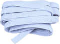 10 Meters Flat Elastic Band Rubber Band for Sewing Clothing Pants Accessories Stretch Belt Garment DIY Sewing Fabric (White,3/8" (10mm) x 10 Meters)
