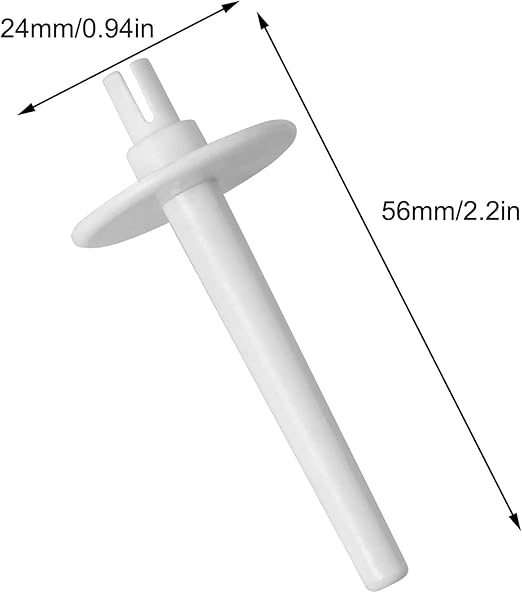 3Pcs Sewing Machine Spool Pin Thread Holder, Plastic Replacement Bobbin Pin for Twin Needle or Handheld Use, Compatible with Brother Sewing Machine Parts
