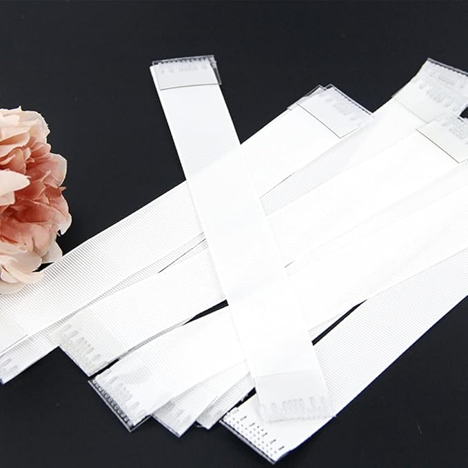 LIUYAXI 1/4" X 50 Yards Solid White Grosgrain Ribbon, Perfect for Crafts, Wedding Decor, DIY Hair Accessories, Sewing, Gift Package Wrapping and More