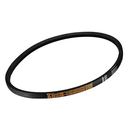 uxcell B-37 V-Belts 37" Inner Length, B-Section Rubber Drive Belt