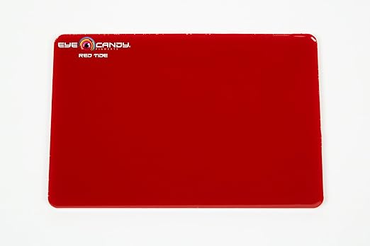 Eye Candy Red Pigment Paste Red Tide (2 oz/RAL 3002) | Epoxy, Resin Art Paste | Highly Pigmented | Resin Art | Woodworking (Red Tide)