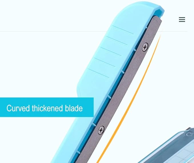 Paper Cutter Mini Paper Trimmer Guillotine Cutter 6 Inch (155mm) Grid Line Panel Scale Paper Cutter for Craft Paper Photos Cards Scrapbooking Office Home Supplies