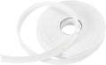 MECCANIXITY 3/4 Inch Single Fold Bias Tape Polyester Continuous Bulk Bias Tape for Sewing, Seaming Quilting Hemming Binding Crafts (White 25 Yards)
