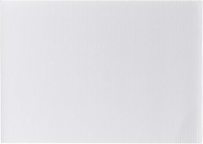 uxcell 10pcs Corrugated Cardboard Paper Sheets,White,7.87-inch x 11.86-inch,for Craft and DIY Projects