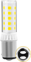 Sewing Machine Light Bulb LED – No Flicker 4W 40W Equivalent– Push-in Bayonet Type Standard Push-in Turn & with a 9/16" Base 110volt-130volt - 1Pcs, Warm White