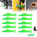 Sewing Machine Needle Threader - 2024 New Quick DIY Hand Threader, Upgraded Automatic (Green, 10 Pcs)