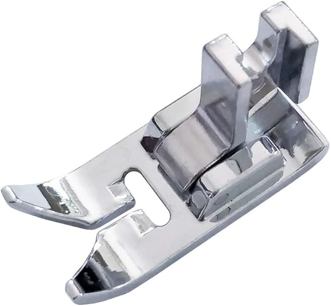 YEQIN Low Shank Zig Zag Sewing Machine Presser Foot with Low Shank Adaptor- Fits All Low Shank Singer, Brother, Babylock, Viking (Husky Series), Janome, Bernina, Kenmore, White