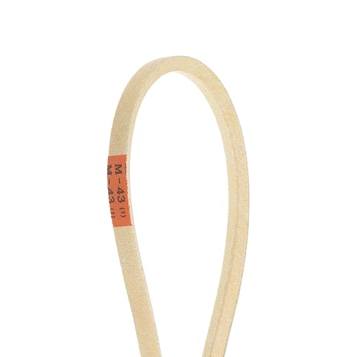 HARFINGTON 2pcs M43 Industrial Sewing Machine Belt 43" Outer Girth Rubber Triangle V-Belt