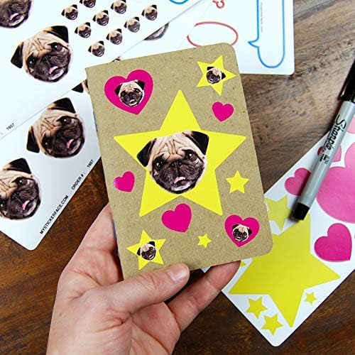 Elite Custom Face & Pet Stickers - Sampler Sheet Gift