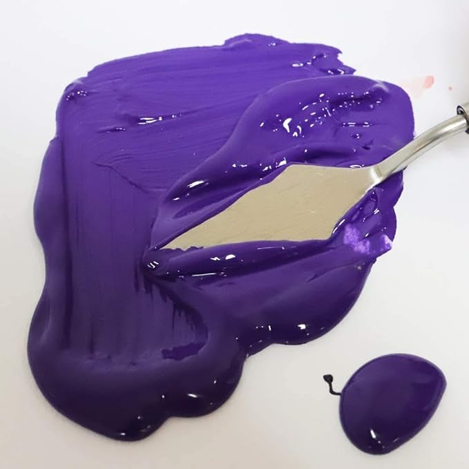 Mont Marte Discovery School Acrylic, Purple, 1/2 Gallon (2 Liter). Ideal for Students and Artists. Excellent Coverage and Fast Drying. Pump Lid Included.