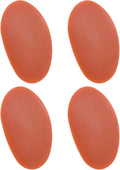 HARFINGTON Pottery Ribs 8.8cm x 5.5cm Soft Silicone Rubber Clay Ceramic Sculpting Tools for Finishing Shaping and Smoothing Removing Finger Marks