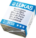 Lukas 1862 Aquarell Artists' Watercolor Pans, Paris Blue Half Pan - Vibrant Professional Grade Watercolor Paint - Easy-to-Wet, Intense Color, Long-lasting - Ideal for Professional Watercolorists