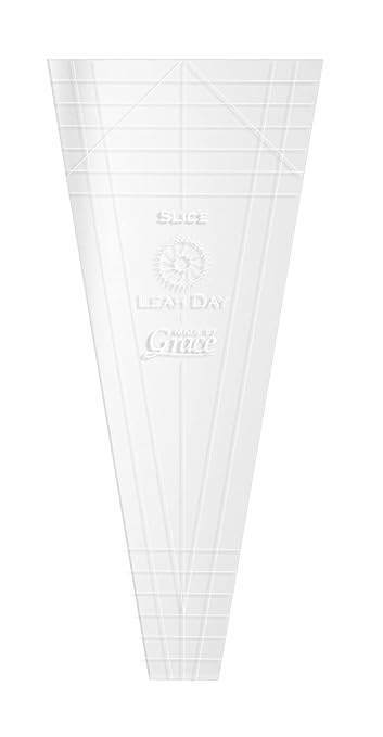 Slice Quilting Ruler Template – Longarm Quilting Accessory for Precise Lines & Shapes – Free Motion Ruler for Quilting Designs, Circle Templates & Quilting Accessories