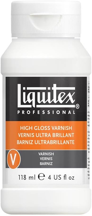 Liquitex Professional High Gloss Varnish, 118ml (4-oz)