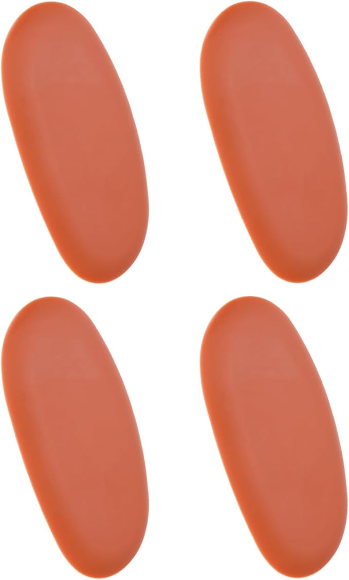 HARFINGTON Pottery Ribs 10.5cm x 5.2cm Soft Silicone Rubber Clay Ceramic Sculpting Tools for Finishing Shaping and Smoothing Removing Finger Marks