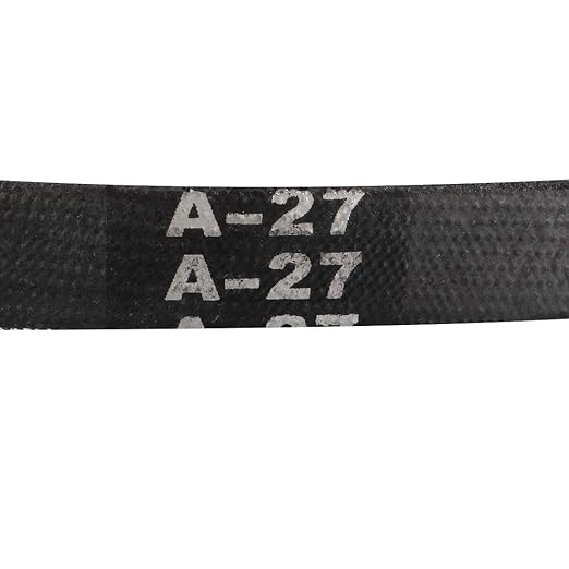 uxcell A27 Drive V-Belts 27" Inner Length 13mm Width 8mm Thick JIS Standard A-Section Rubber Drive Transmission Belt