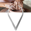 Watris Veiyi 10inch Clay Caliper Tool, Stainless Steel Pottery Caliper Clay, Measuring Pottery Tool, Bent Leg Inside Outside Caliper, Sculpture Ceramic Tool for Carving Modeling